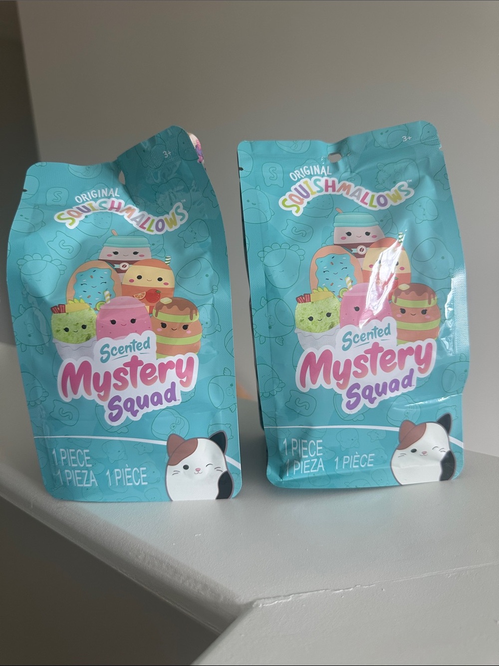 Bundle of TWO Squishmallows Scented Mystery Squad Packs - New/Unopened